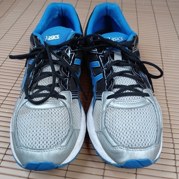 Asics T716N Gel-Contend 4 Blue Mesh Lace-Up Running Shoes Men's US 14. 282pm - Picture 1 of 10